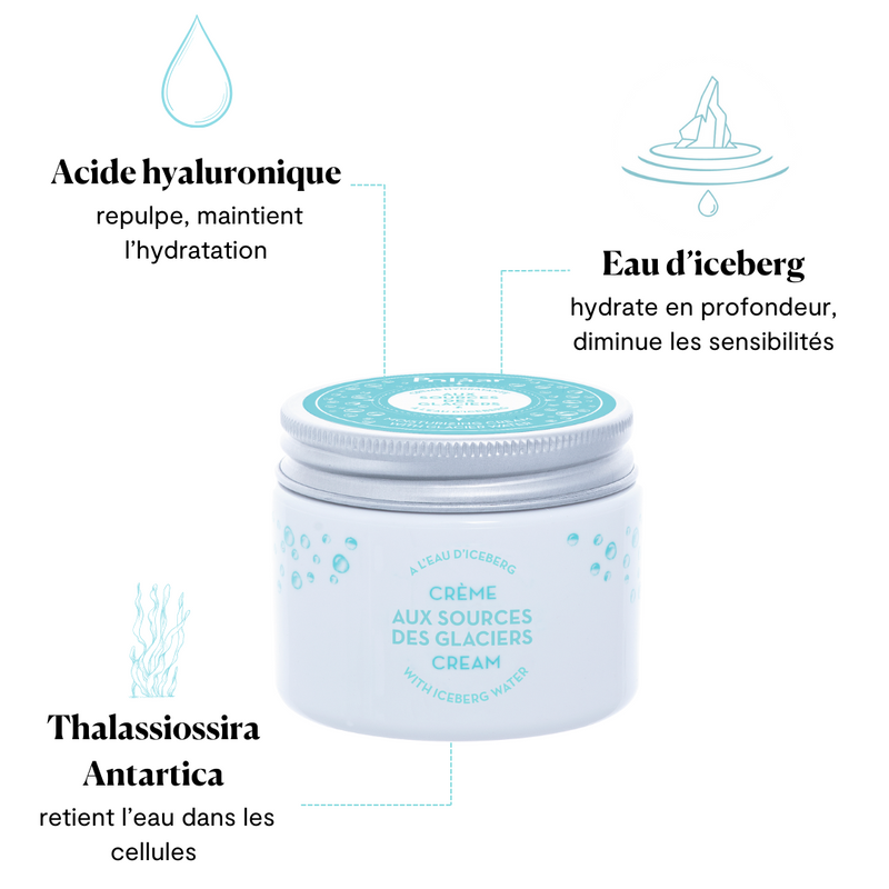 Crème Hydratante Aux Sources des Glaciers