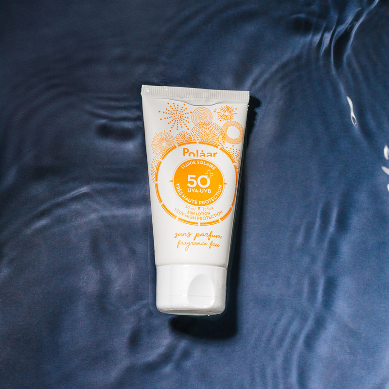 Fluide Solaire Visage SPF50+ sans parfum 40ml
