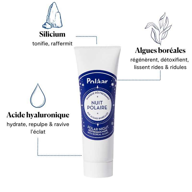 Masque Déstressant Nuit Polaire