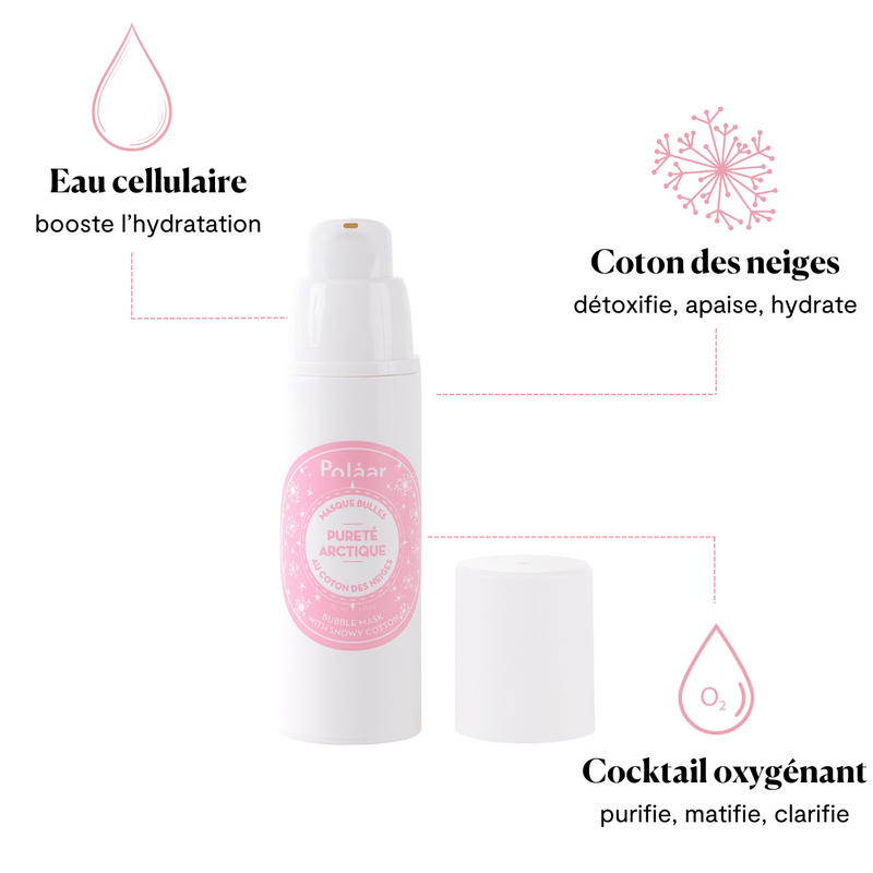 Masque Bulles Pureté Arctique