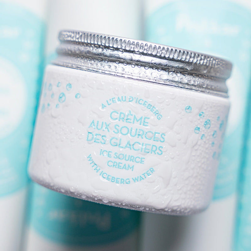 creme hydratante aux sources des glaciers